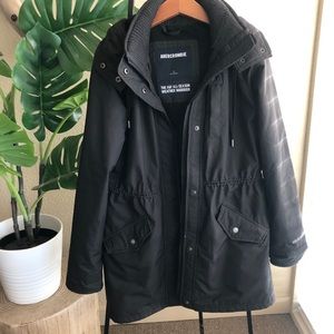 A&F Long All Weather Jacket